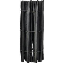 Sichtschutzzaun aus Holz mit Drahtbindung