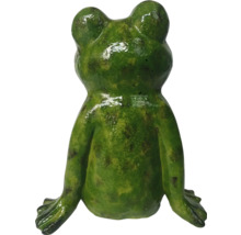 Figurine décorative de grenouille verte pour le jardin