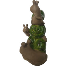 Décoration de jardin pyramide d'escargots