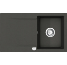 Évier en pierre avec égouttoir