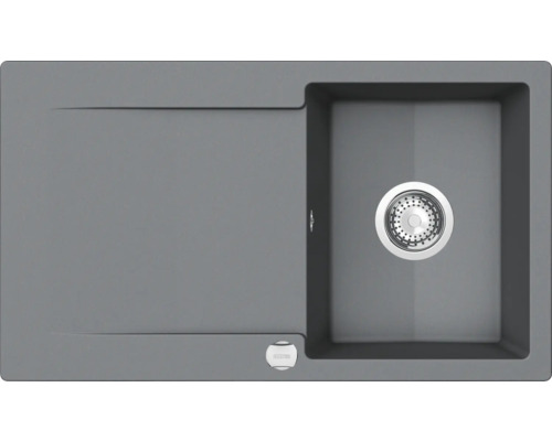 Évier en matériau composite avec égouttoir et cuve