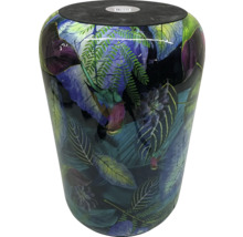 Blumensäule mit Pflanzenmotiven