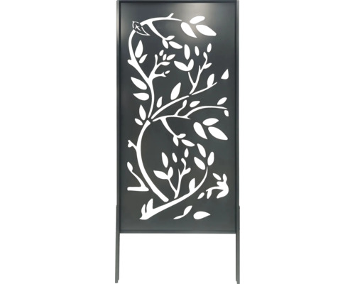 Brise-vue décoratif avec motif d'arbre pour l'extérieur