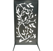 Élément décoratif de brise-vue avec motif d'arbre découpé pour le jardin