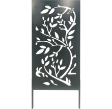 Panneau de jardin décoratif avec motif d'arbre pour l'intimité