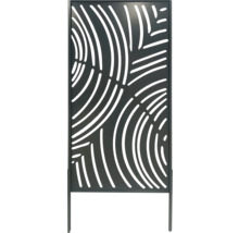 Panneau de jardin décoratif avec motif abstrait