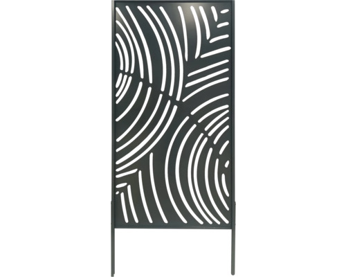 Panneau de jardin décoratif avec motif abstrait