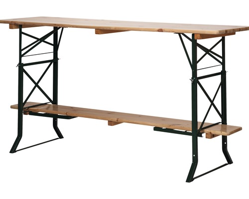 Rehaussement de table de brasserie VEBA en acier 50-60 cm vert