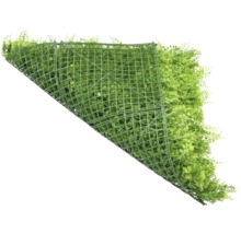 Tapis de plantes artificielles avec diverses plantes vertes