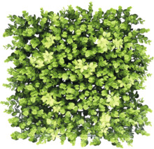 Tapis de plantes vertes artificielles avec feuilles