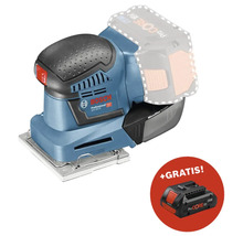 Bosch GSS 18V-10 Akku-Schwingschleifer mit zusätzlichem Akku
