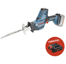 Bosch Professional Akku-Säbelsäge mit zusätzlichem Akku