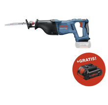 Scie sabre Bosch avec batterie et batterie supplémentaire en promotion