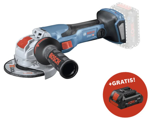 Meuleuse d'angle sans fil avec batterie supplémentaire de Bosch