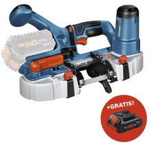 Scie à ruban sans fil Bosch avec batterie supplémentaire