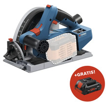 Scie circulaire à batterie avec batterie supplémentaire gratuite