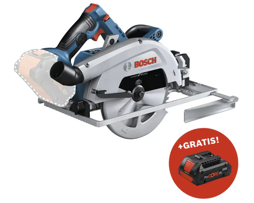 Akku-Handkreissäge Bosch Connectivity GKS 18V-68 GC BITURBO, ohne Akku und Ladegerät inkl. L-BOXX238 Bosch Akku-Handkreissäge mit Gratis-Akkupack