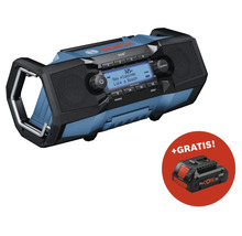 Radio de chantier Bosch avec batterie gratuite