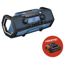 Bosch Baustellenradio mit kostenlosem Akku