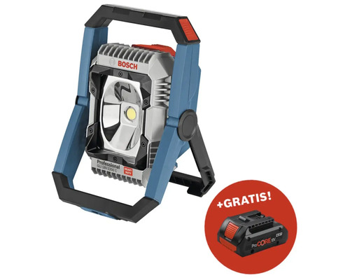 Bosch Logo, Professional GLI 18V-2200 C Akku-Baustrahler mit Gratis-Akku