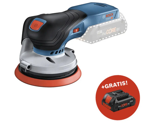 Bosch Professional Akku-Exzenterschleifer mit kostenlosem Akku
