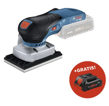 Bosch Professional Akku-Schwingschleifer mit zusätzlichem Akku