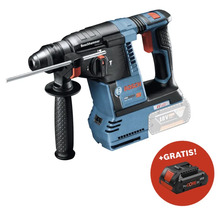 Marteau perforateur Bosch avec mandrin SDS et batterie supplémentaire