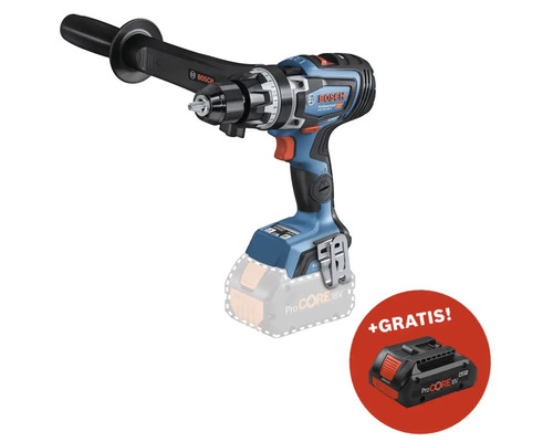 Visseuse à chocs sans fil Bosch Professional GDX 18V-285 + GRATUIT batterie Bosch Professional ProCORE18V 4,0 Ah Visseuse-perceuse sans fil Bosch Professional avec batterie supplémentaire