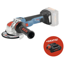 Meuleuse d'angle sans fil Bosch avec système X-Lock et batterie supplémentaire