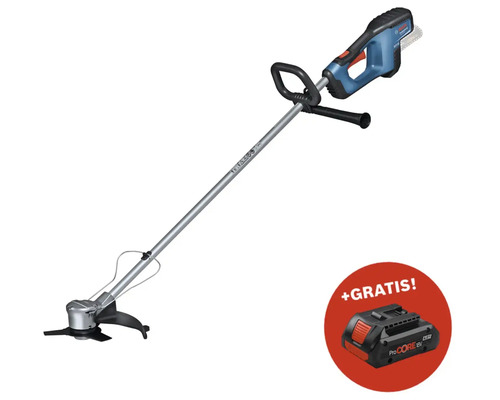 Akku-Freischneider Bosch Professional GFR 18V-23, ohne Akku und Ladegerät Akku-Rasentrimmer mit Akku im Lieferumfang