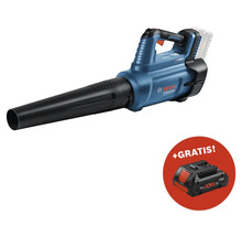 Akkubetriebenes Gebläse mit zusätzlichem Akku