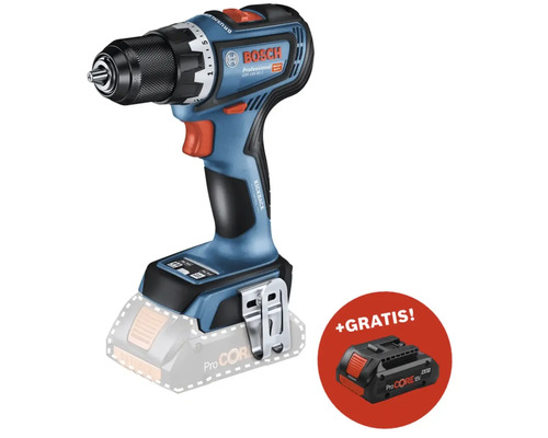 Akkuschrauber von Bosch Professional mit zusätzlichem Akku