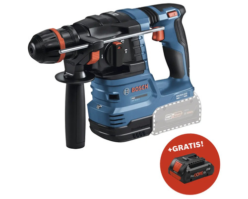 Marteau perforateur sans fil Bosch Professional GBH 18V-22, sans batterie ni chargeur avec L-BOXX 136 Marteau perforateur Bosch avec batterie supplémentaire