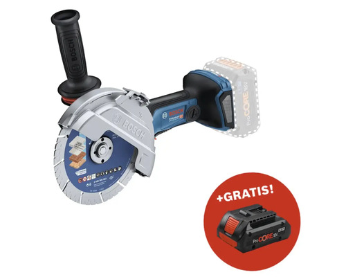 Rainureuse à murs Bosch avec batterie supplémentaire