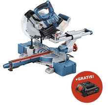 Scie à onglet avec batterie