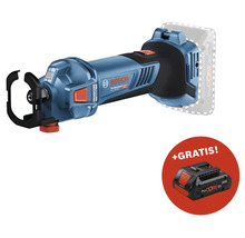 Bosch Akku-Blechknabber GCU 18V-30 mit gratis Akku