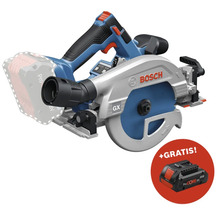 Scie circulaire à main sans fil avec batterie supplémentaire