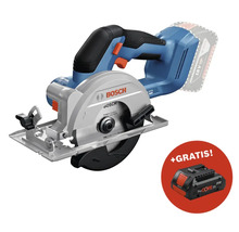 Scie circulaire à main sans fil Bosch avec batterie supplémentaire