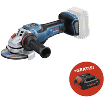 Meuleuse d'angle sans fil Bosch Professional avec batterie gratuite