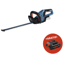 Akku-Heckenschere mit Gratis-Akku