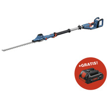 Taille-haies à batterie avec batterie gratuite