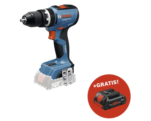 Bosch Professional Akku-Schlagbohrschrauber mit zusätzlichem Akku