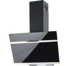 Hotte aspirante en métal et verre