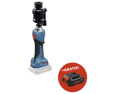 Sertisseuse de tubes sans fil Bosch avec batterie supplémentaire