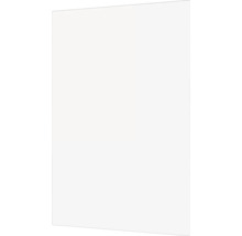 Plaque rectangulaire en verre acrylique blanc