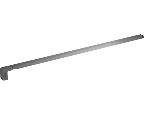 Barre métallique avec extrémité à angle droit pour installations