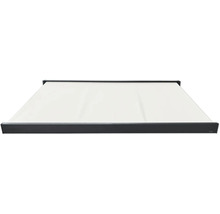 Ausgefahrene Gelenkarmmarkise für den Aussenbereich