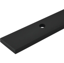 Plaque d'acier rectangulaire avec un trou