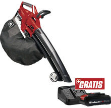 Einhell Akku-Laubsauger mit Fangsack, Ladegerät und Akku