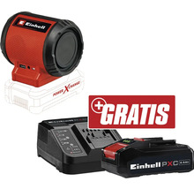 Radio à batterie Einhell avec chargeur et batterie et mention gratuit